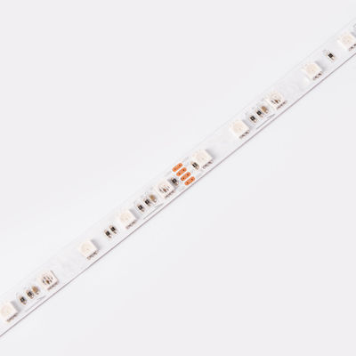 SPI Digital SMD 5050 LED de banda RGB DC24V 14.4W 10mm LED de banda RGBIC