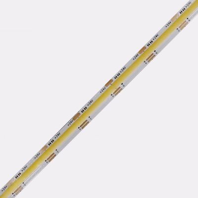 CRI90 24VDC COB LED Strip 2700K - 6000K CCT ajustable con 608 chips/M 8mm de cinta LED