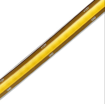 Tela de LED cortable libre DC24V de 8 mm de ancho 528 LEDs/m 10W/m COB LED