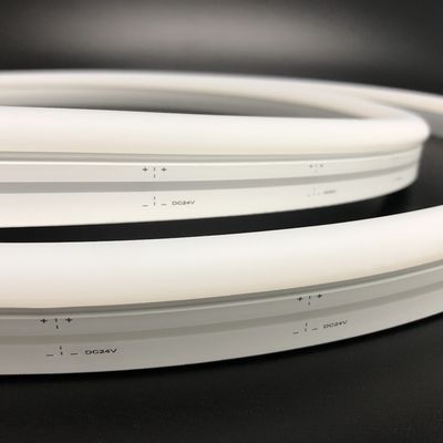 la tira de neón 24V IP67 IP68 Ra90 Lamomo del silicón de 12*25m m llevó la flexión de neón