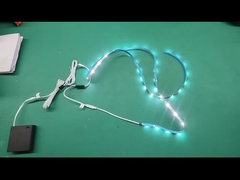 Modifique la tira de la batería para requisitos particulares LED con la iluminación magnética del guardarropa del interruptor